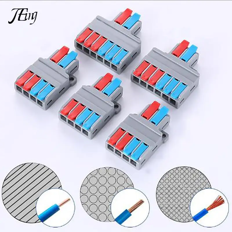 Quick Splitter 2 In 4/6 Out Wire Connector Universal Wiring Cable Connector