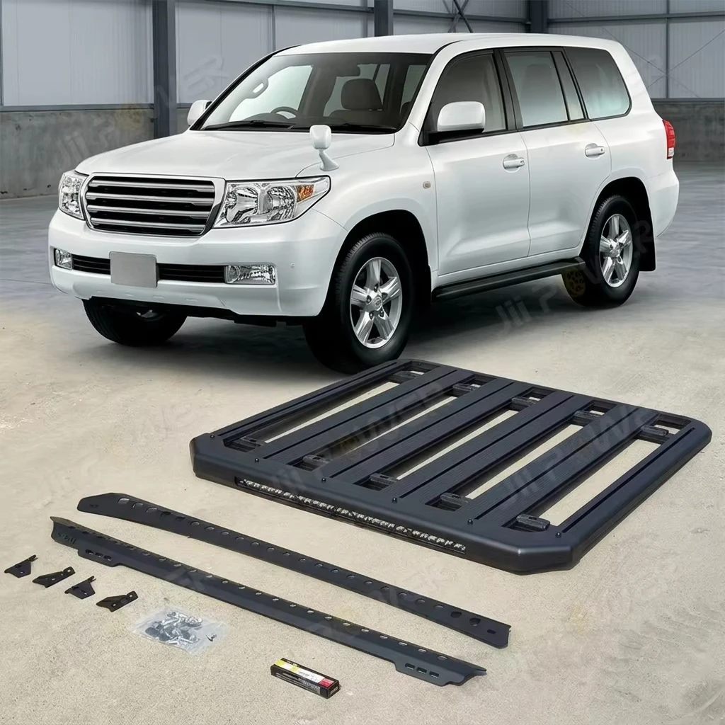High Quality Universal 4x4 Multifunctional Roof Rack Luggage Platform for CRUISER FJ200 2008-2021
