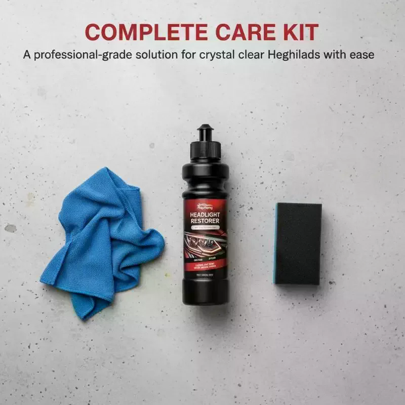 Car Headlight Restoration Paste 100g Lens Polishing Cream Oxidation Removal  Repair for Improved Light Output