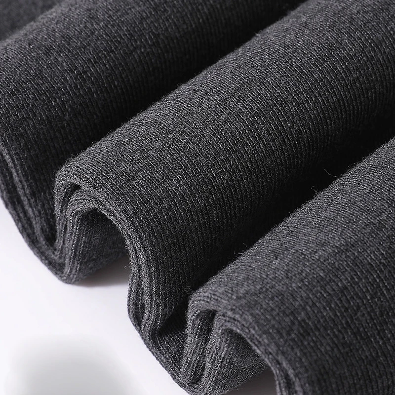 يمكن ارتداؤها من الصوف الشتوي ذو الخيط الرمادي الدافئ عالي الخصر دون تسقط طماق للنساء