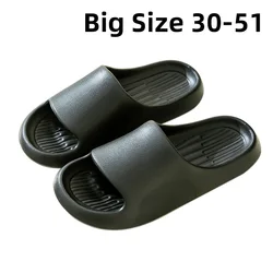 Big Size 47 48 50 Men Summer Slippers Indoor EVA Women Slipper Sandals Bathroom Flip Flops Bedroom Flat Slides