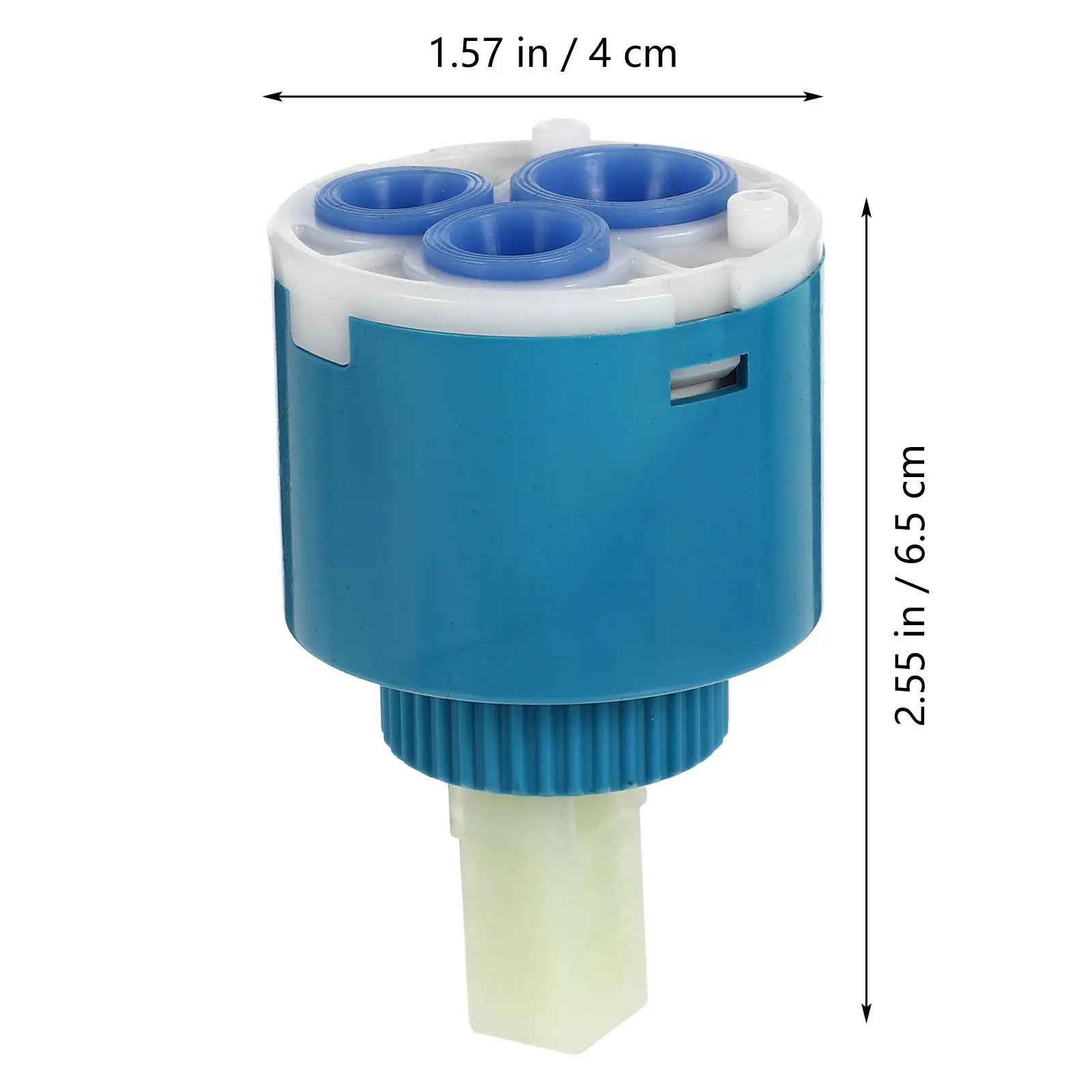 Ceramic Faucet Valve Cartridge 4pcs Universal Mixer Tap Spool Leak Repair Parts for Bathroom Kitchen Sink