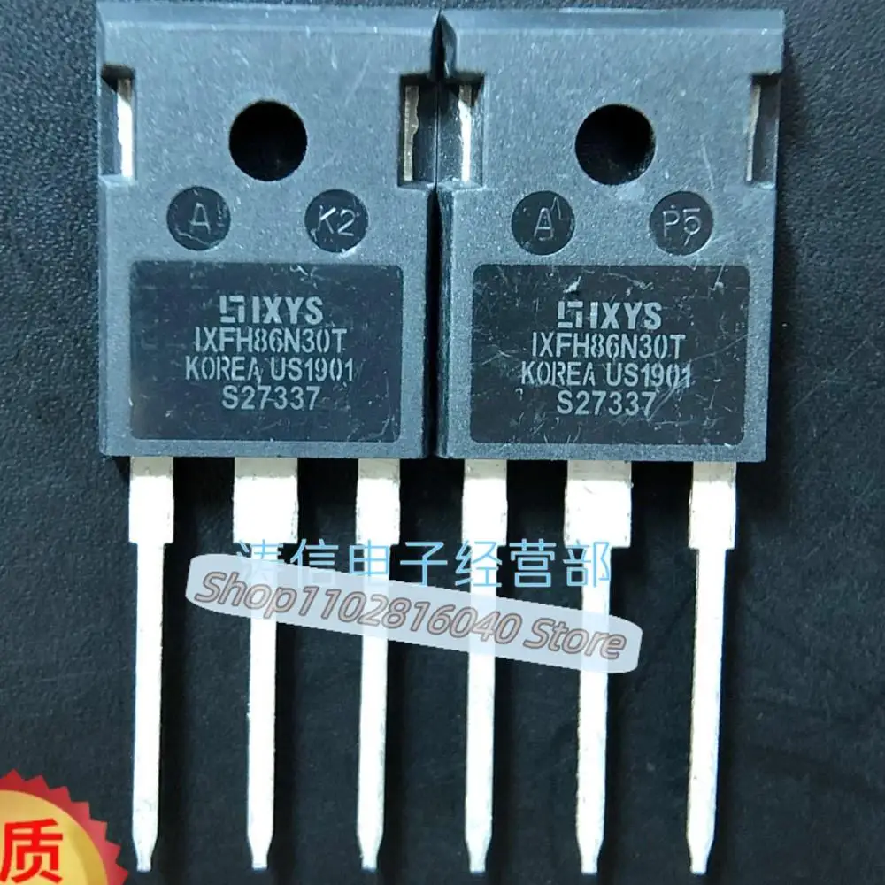 

10PCS/Lot IXFH86N30T TO-247 300V 86A IGBT Best Quality Imported Original Spot