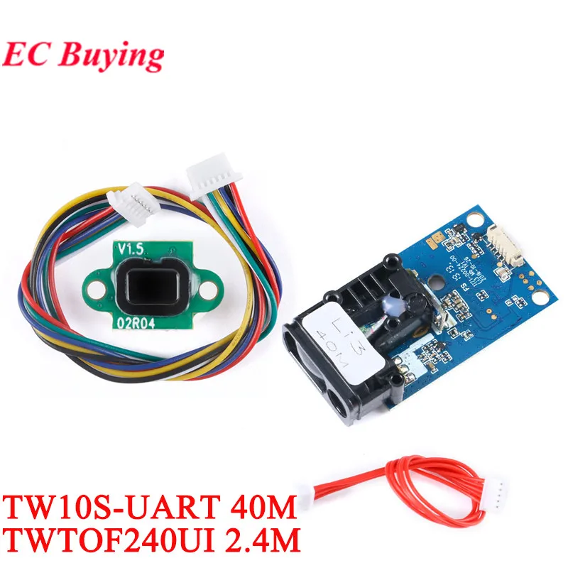 TW10S-UART Laser Measure Distance Sensor High Precision For Arduino Infrared Ranging Range Finder Module TWTOF240UI I2C IIC