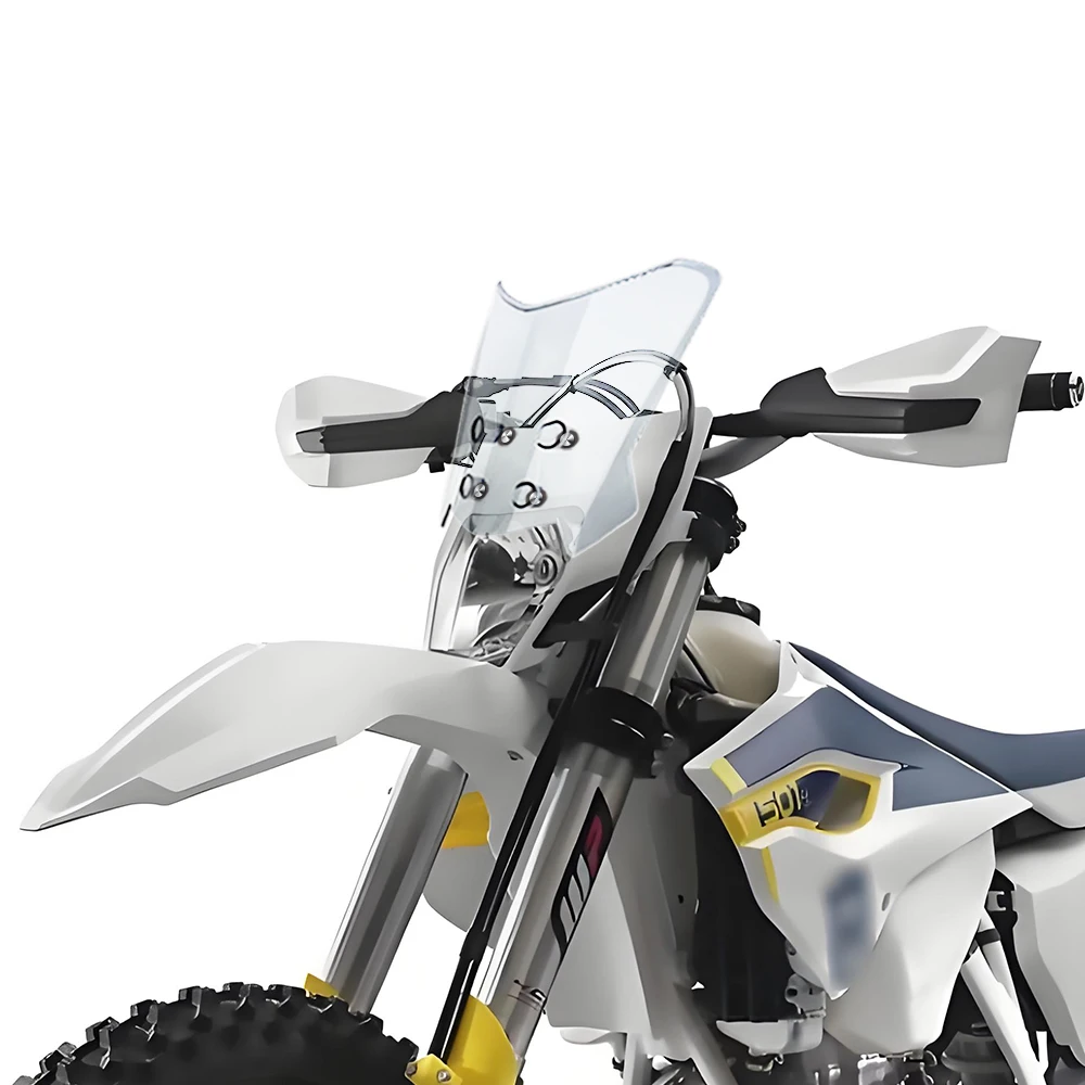 

For Husqvarna fe 501 2014-2017 2020-2024 motorcycle adventure windshield extension style Windscreen Wind Deflector Screen