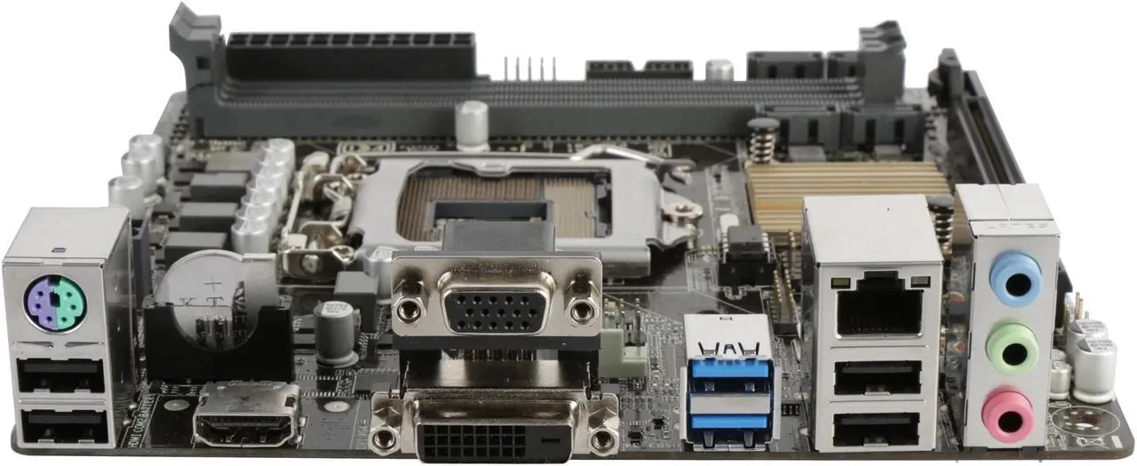 Placa base ASUS H110I-PLUS Mini ITX LGA 1151 DDR4 32GB Intel H110 PCI-E 3,0 4 × SATA III USB3.0 compatible con Core i5-6500 de sexta generación