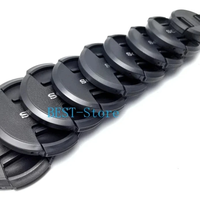 غطاء غطاء عدسة سوني-SLR ، كاميرا من-82 ، 49 ، 55 ، 52 ، 58 ، 67 ، 67 ، 72 ، 77 ، 82 ، 82 ، قرصة مركزية ، 1 ، جديد