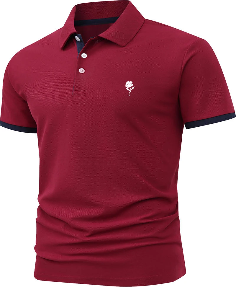 Men's Polo Shirts Polo Shirts for Men Short Sleeve High Quantity Solid Polo Men New Summer Clothing