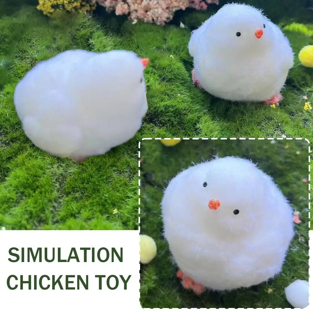 

Cute Chick Squeeze Handmade Silicone Toy, Soft And Elastic Squeeze Toy To Release Stress