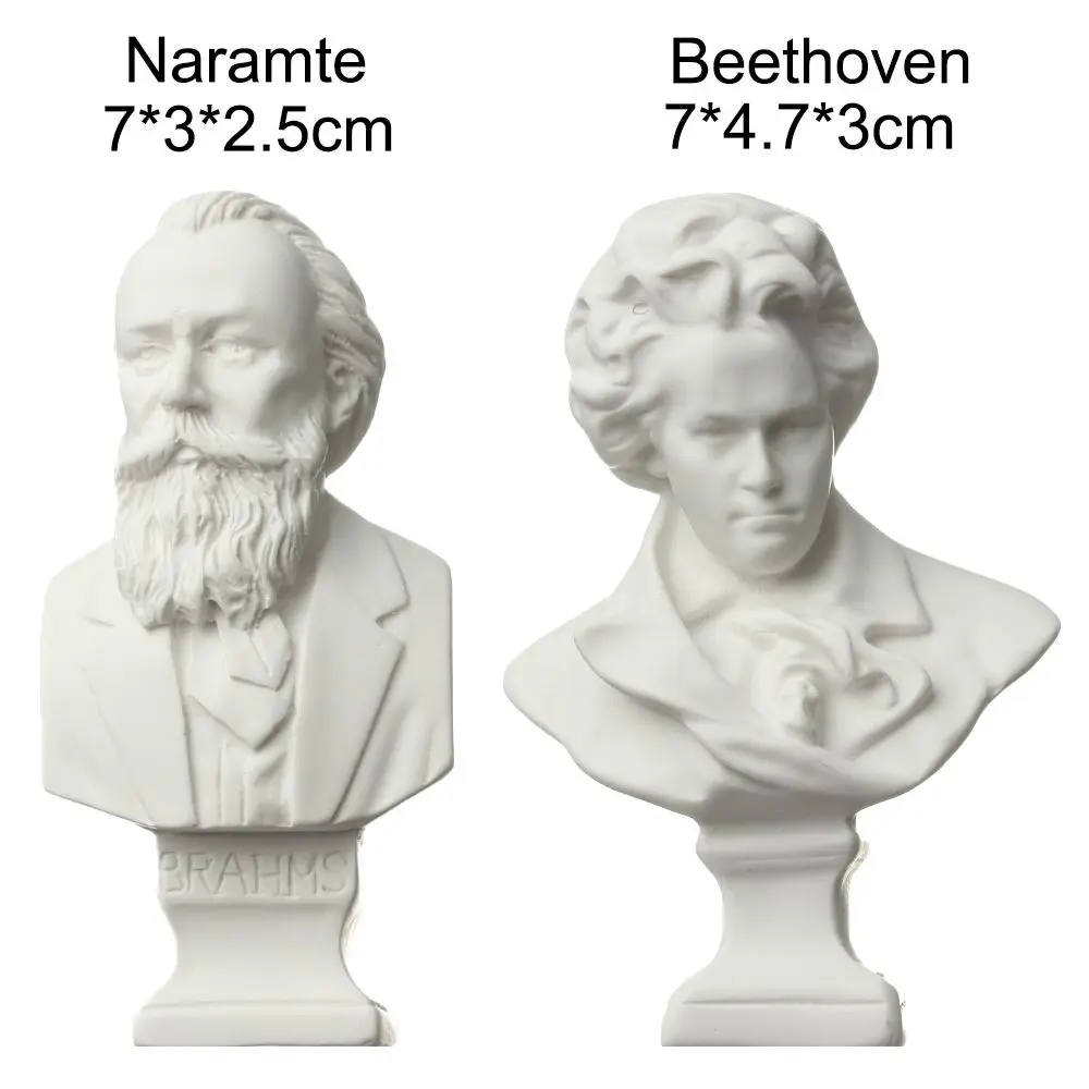 Figurine Desktop Ornament Drawing Practice Home Decor Greek Mythology Famous Sculpture Gypsum Bust Portraits Plaster Statue - view 5