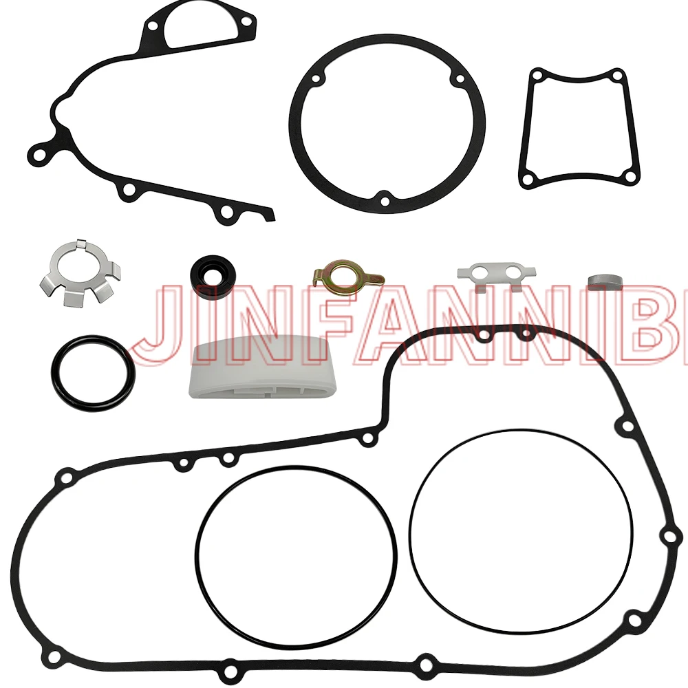 

Primary Inner Gasket Repair Kit Set for Harley Tour Glide FLT 5-Speed 1980 1981 1982 1983 1984