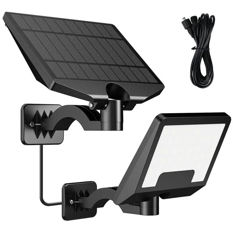 

AT14 Solar Light Outdoor LED Solar Lamp IP65 Waterproof Solar Garden Lamp Adjustable Lighting Angle For Wall Yard Street