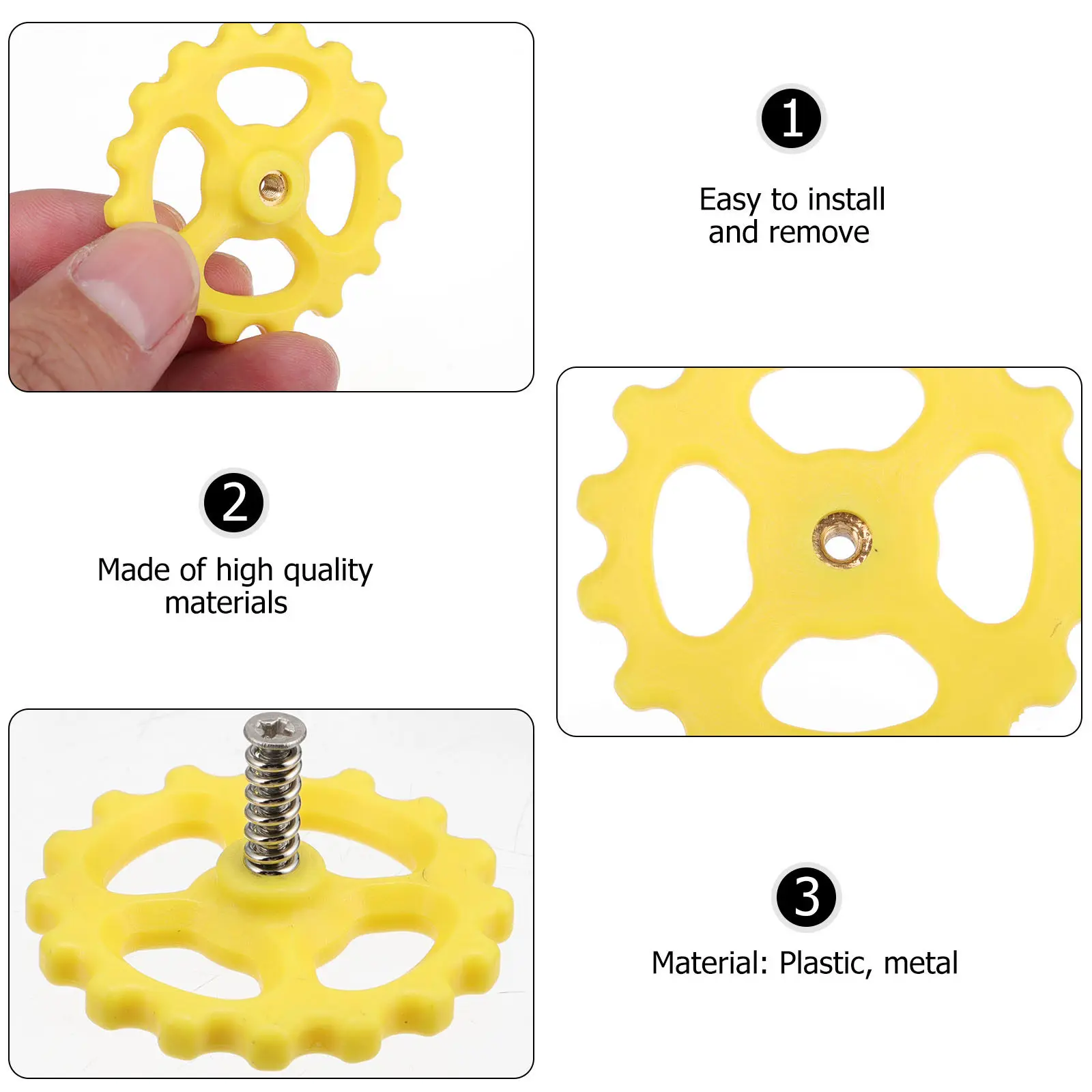 

Комплект пружин для подогреваемой платформы и больших ручных регулировочных гаек для 3D-принтеров: для стабильной печати