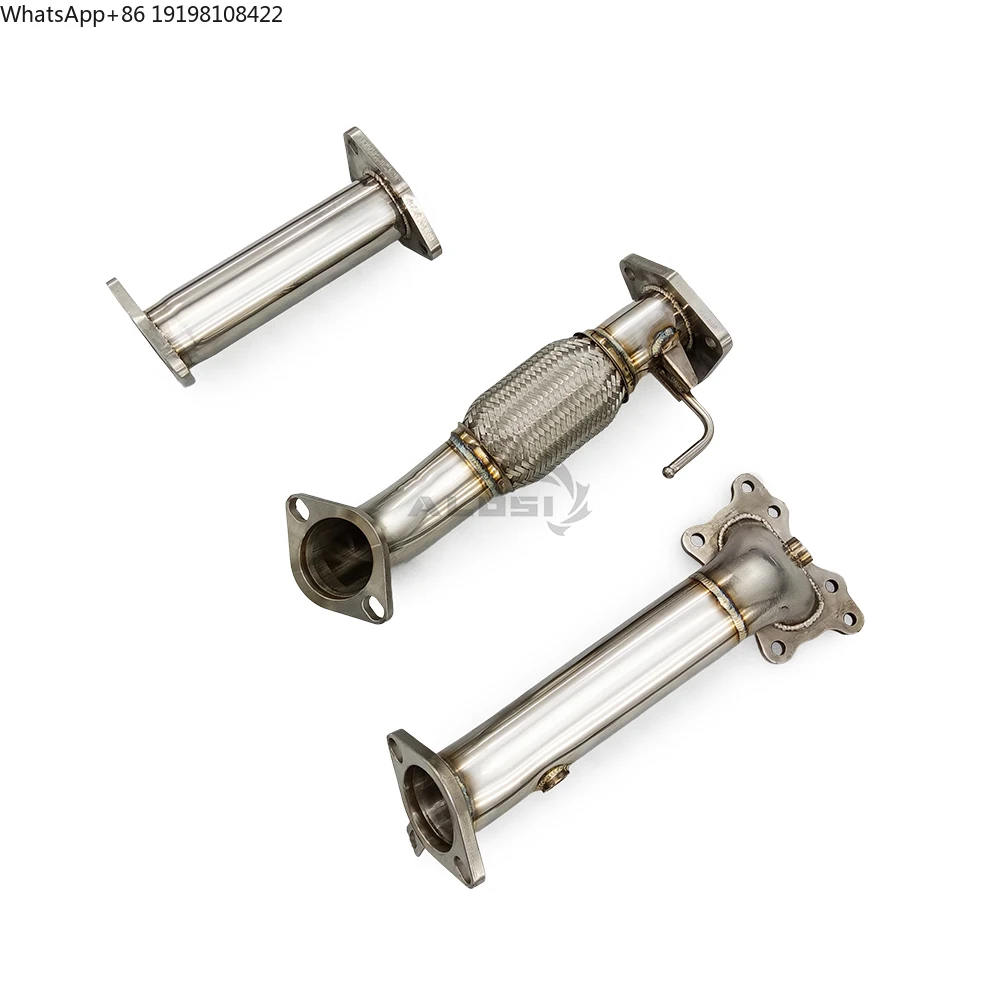 

High-performance Exhaust Converter Power Upgrade for Honda Accord 2.4 2008-2015 Stainless Steel Exhaust Downpipe