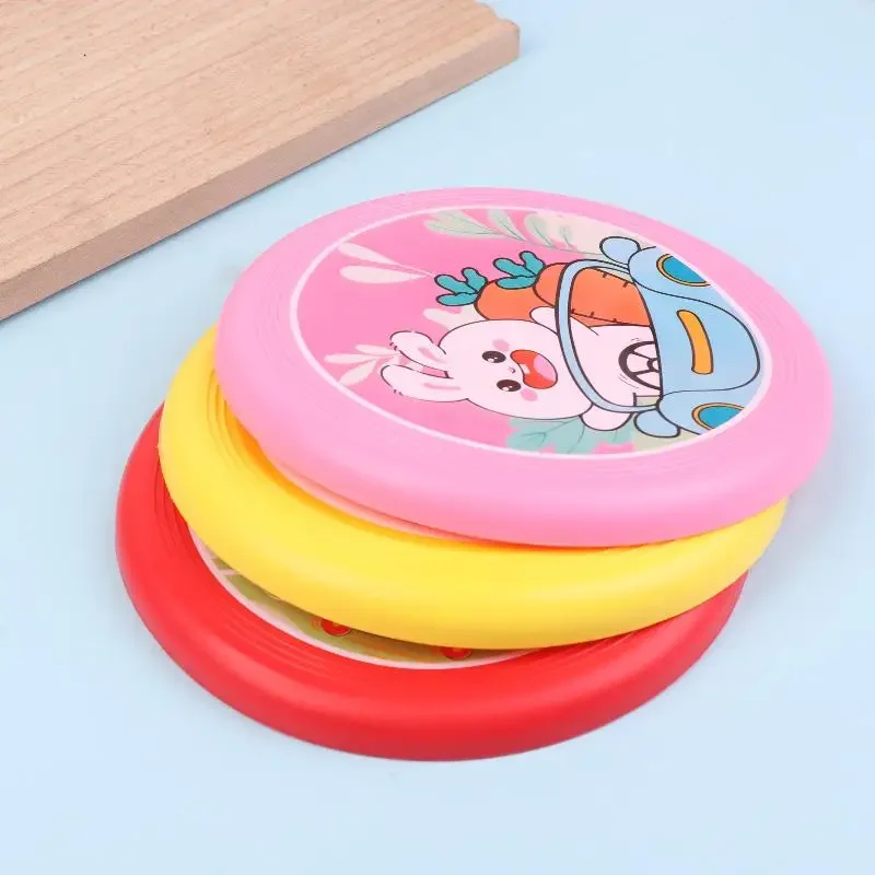 Weiche TPR-Scheibe für Kinder, Spielzeug, fliegende Untertasse, Outdoor-Sport, Strand, fliegende Scheibe, Handwurfspielzeug, Eltern-Kind-Interaktionsspiel