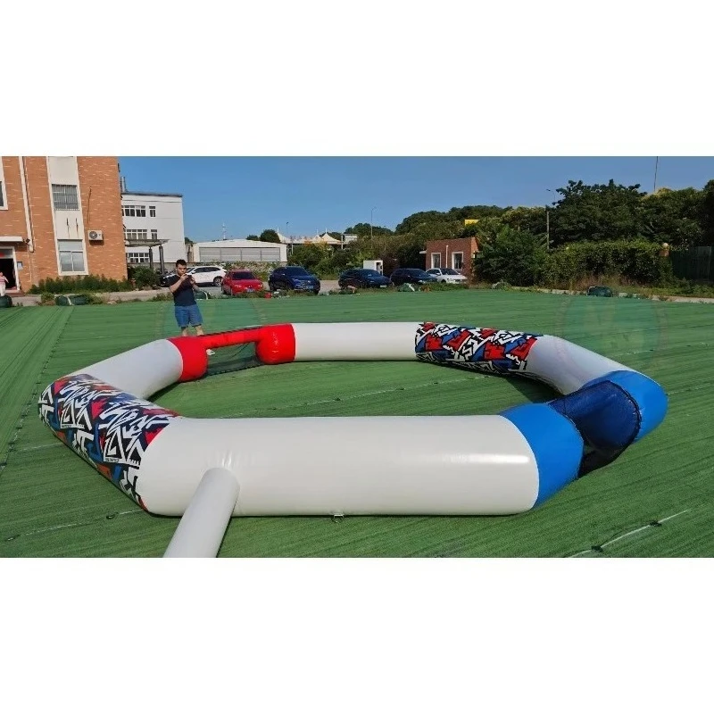 Inflatable Sports Field Football Combo Court Soccer Pitch Outdoor Family Commercial Event Interactive Inflatable Arena Custom