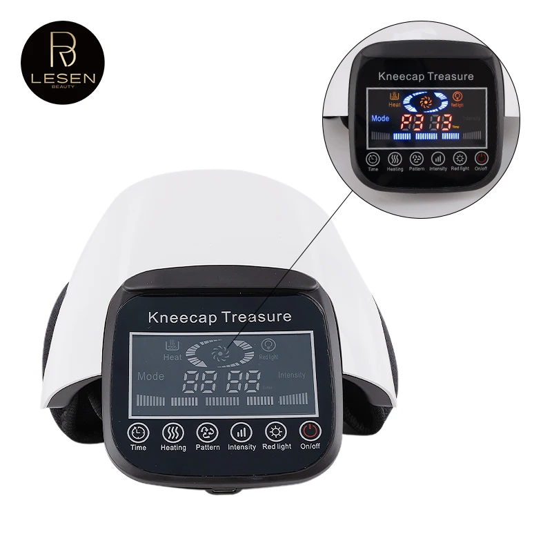 

Knee Massager Multi-Frequnecy Vibration Precent Knee Aging Relieve Joint Pain Infrared Heat Nourishes Speed Up Blood Circulation