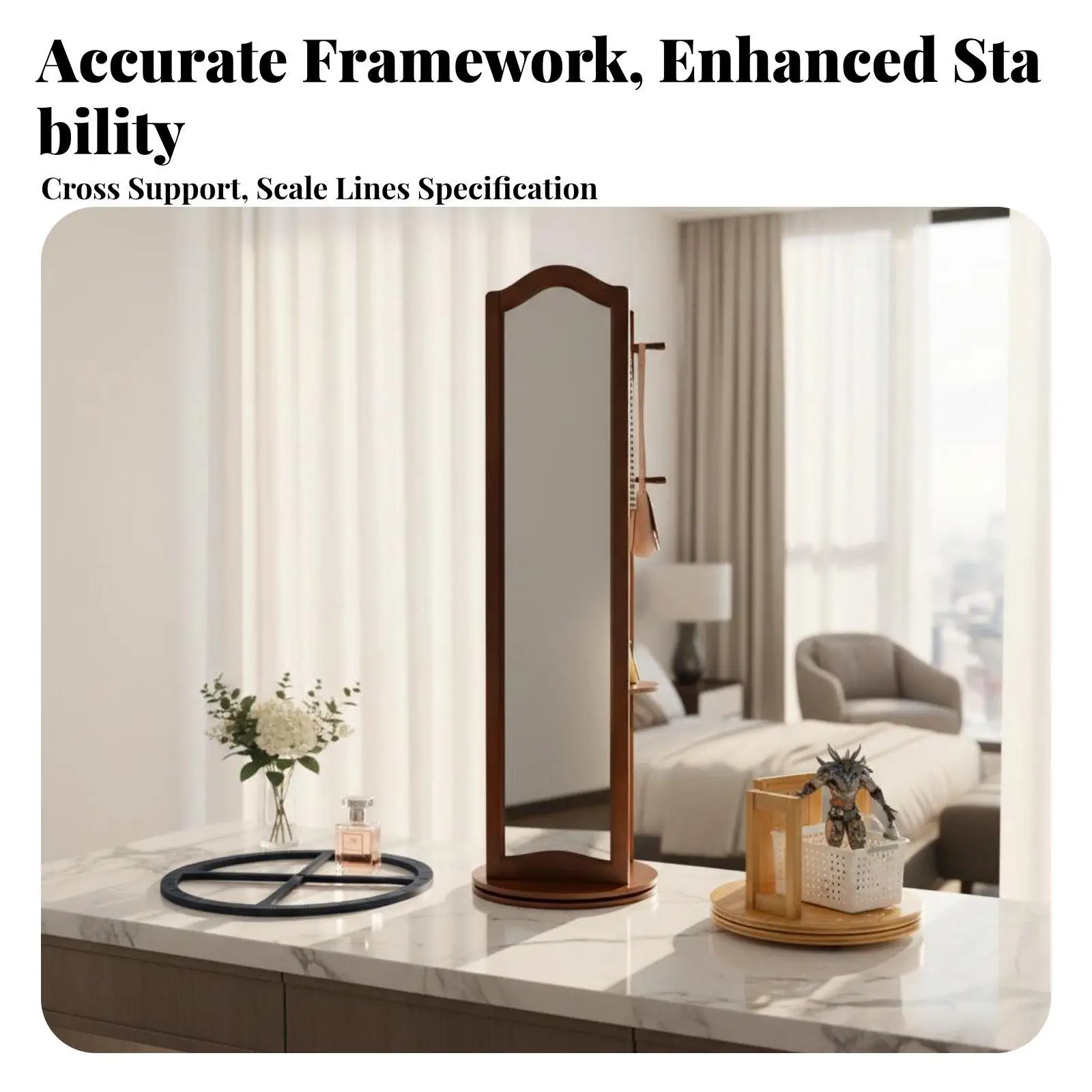 Turntable Bearing 360° Rotation Rotating Display Stand Base Versatile Rotating