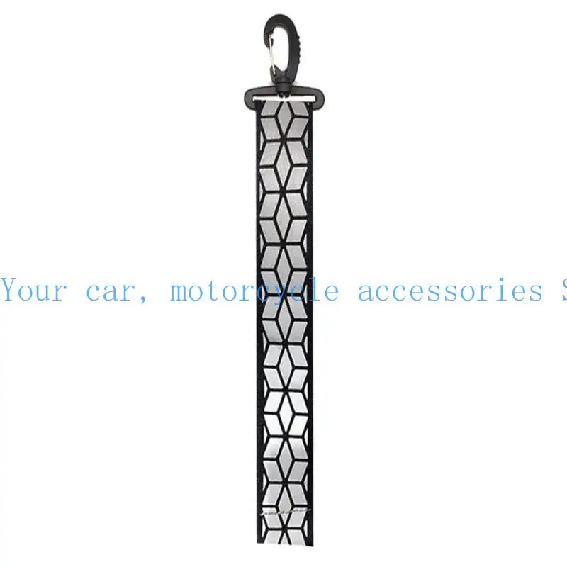 

31BC Reflector Pendant Safety Marker For Night Cycling Bag Strips Car Keyring