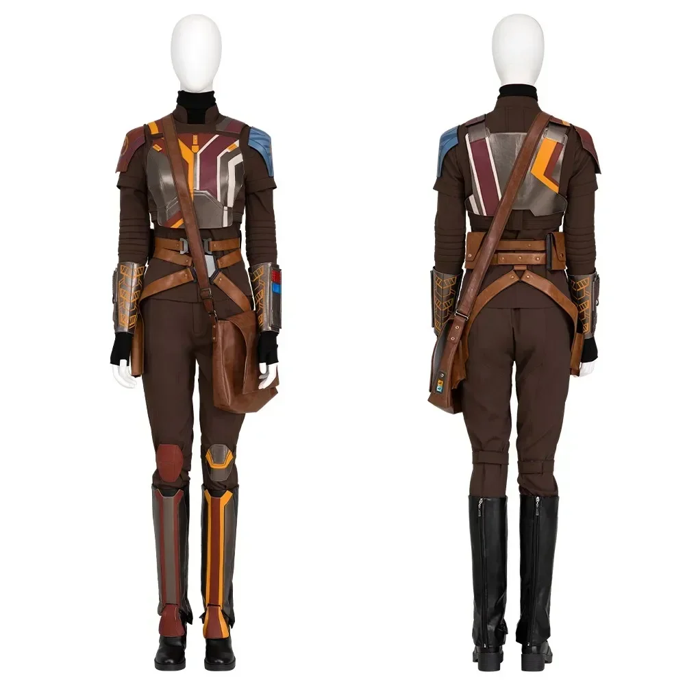 

2023 New Arrival Disguise Bo Katan Cosplay Costume Woman Battle Suit Halloween Comic Con Outfit Custom Size