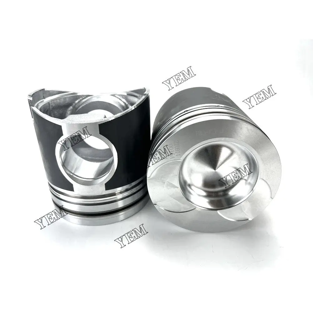 6 PCS WD615 Piston With Pin For Weichai engine parts