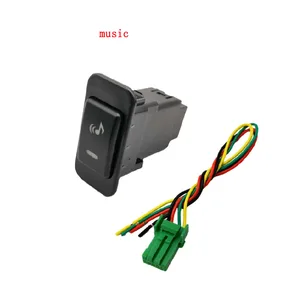 LED DRL Fog Light for vehicle monitoring, radar switch button, music power supply, spotlight, Honda Fit 04-07, 1pc 10 Main Sales Switch Honda Fit Air Conditioning - №2