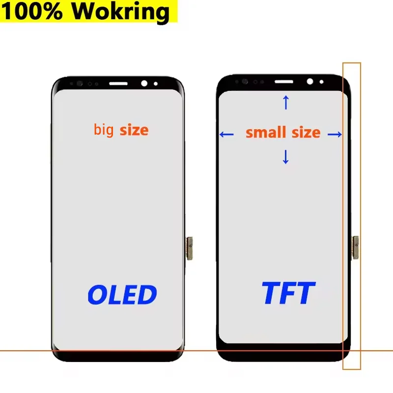 Display For Samsung Galaxy S9 Plus LCD G965, G965F, G965DS,NEW with Frame Display Touch Screen Digitizerpixels Frontal S9+ OLED