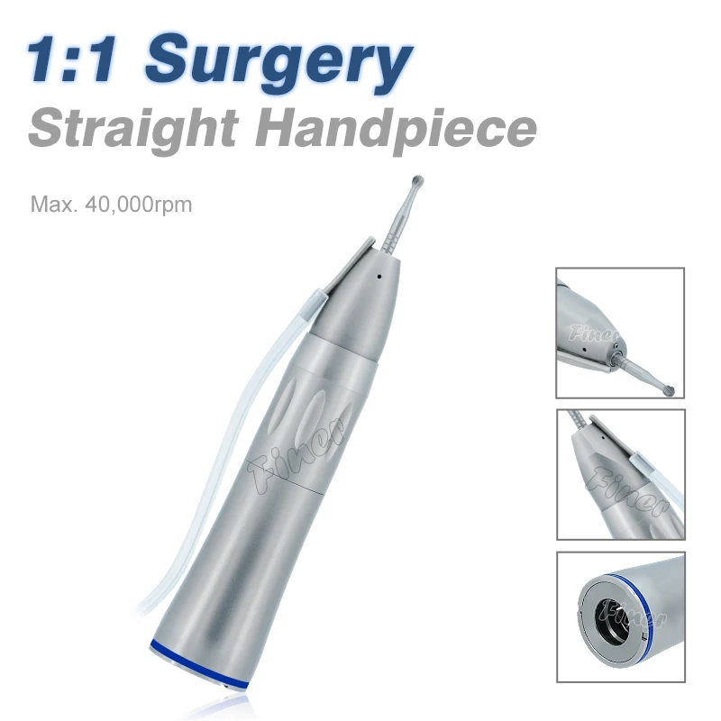 Dental Implant Surgical Straight Handpiece External Water Spray Sinus Lift Hand Piece