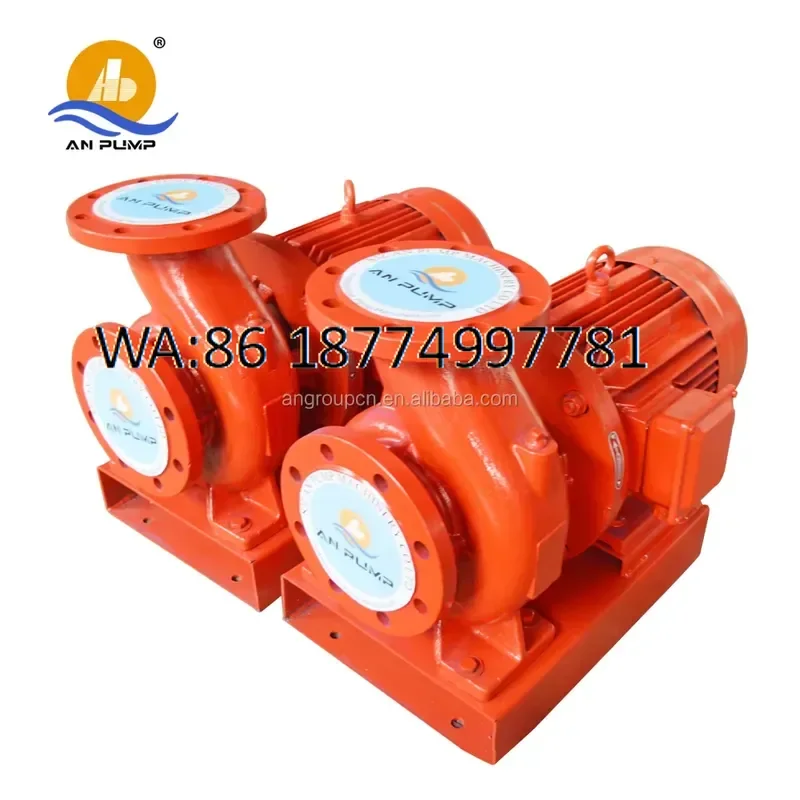 custom ISO Horizontal Mono Block Pump Close Coupled Centrifugal Water Pumps