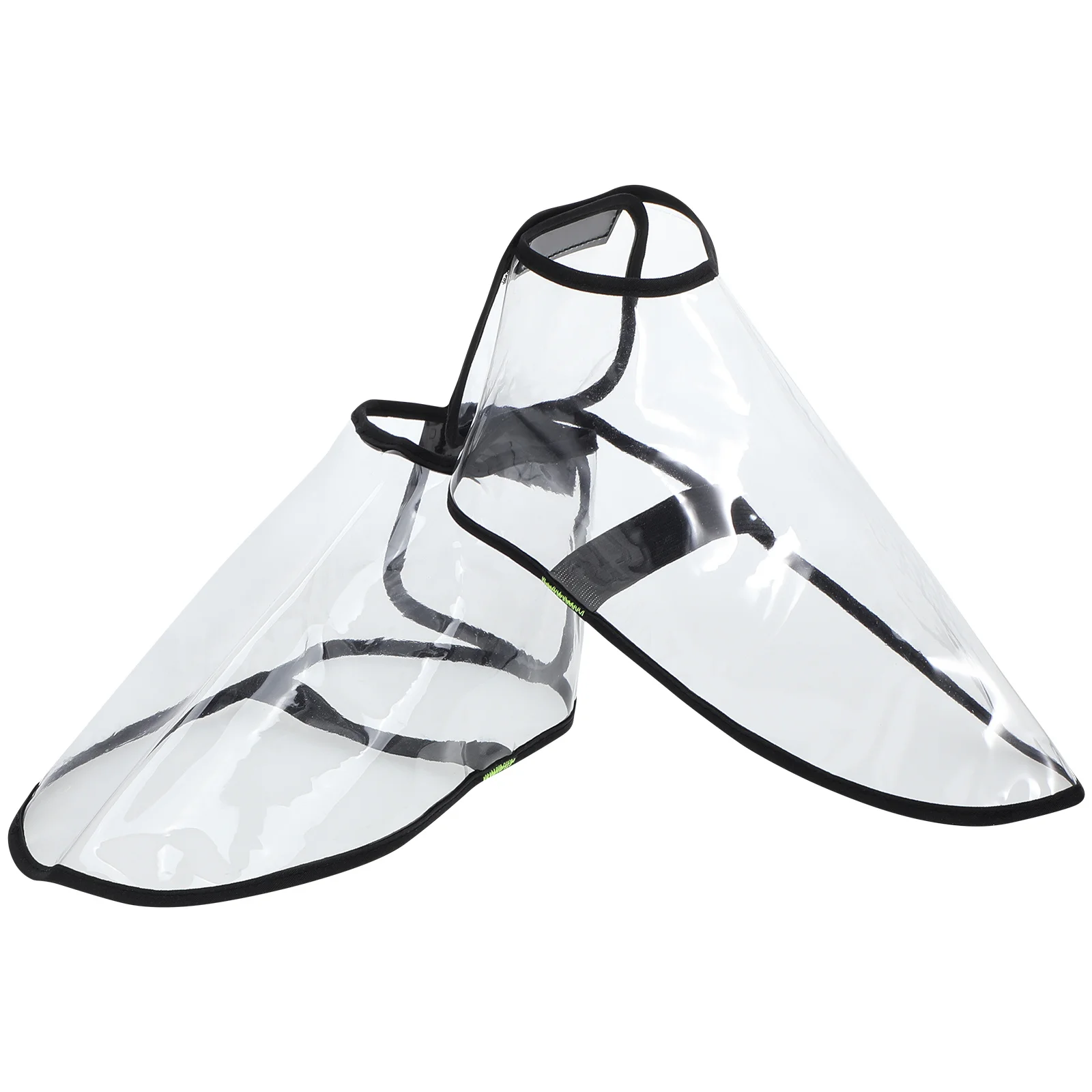 

1Pair Anti-Hair Debris Shoe Covers Transparent Tpu Barber Shoe Protectors for Hairdressers Barbers Salon Stylists Kitchen Staff