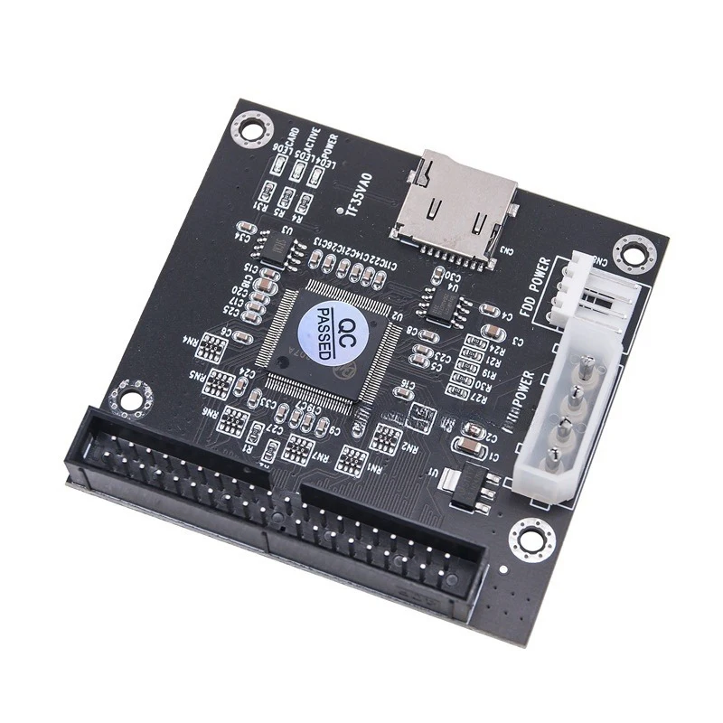 MICRO SD TF ke IDE 40 Pin Disk Drive Adapter Board Riser Card TF ke IDE kartu adaptor untuk Laptop Notebook bagian