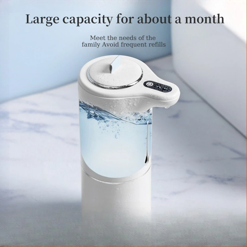 Automatic Touchless Foam Soap Dispenser, Infrared Sensor Smart Dispenser for Bathroom Kitchen