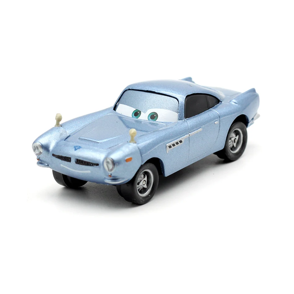 Disney Pixar Cars Toys Lightning Mcqueen Mack tío colección vehículos fundidos coche de aleación modelo de juguete para niños regalos de navidad