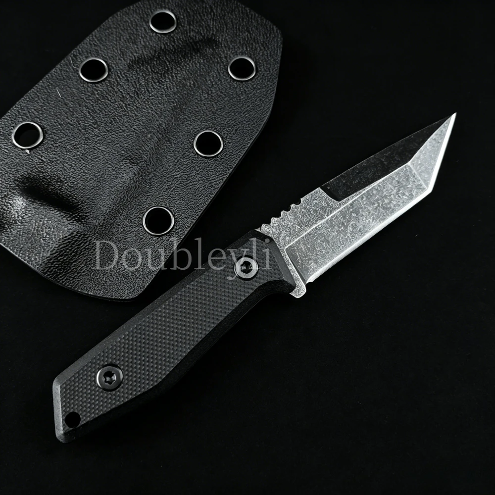 

Outdoor Small Straight Knife DAR03 Necklace Knife Unboxing & Package Opening Lightweight Practical Knife EDC Tools with K Sheath