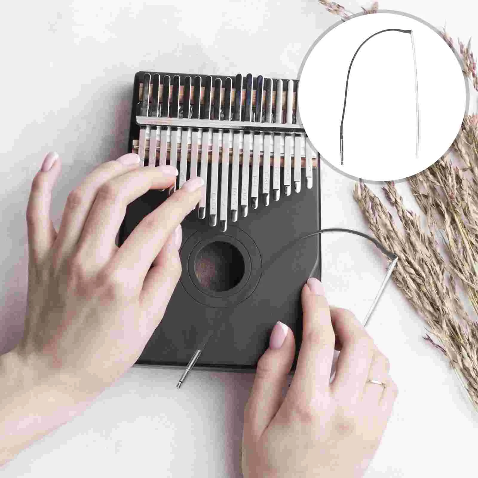 

Kalimba Pickup Stick Delicate Thumb Piano Loudspeaker Piezoelectric Ceramics