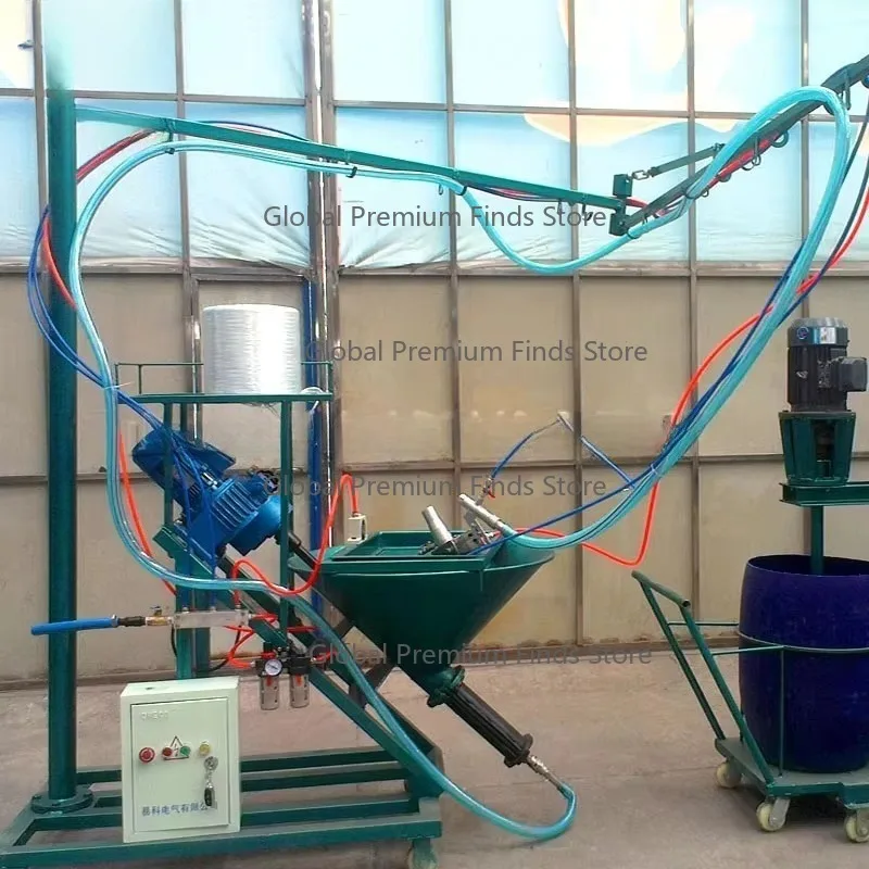 Hot-selling High Quality Grc Mortar Spraying Machine with Mixer Construction Industrial GRC Glass Fiber Spraying Devi-ce