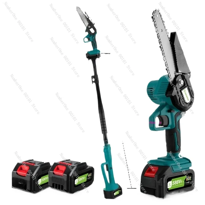 

3000W 6 Inch Telescoping Pole Electric Chainsaw 2 IN 1 High Branch Garden Pruning Power Tool For Makita 18V Battery