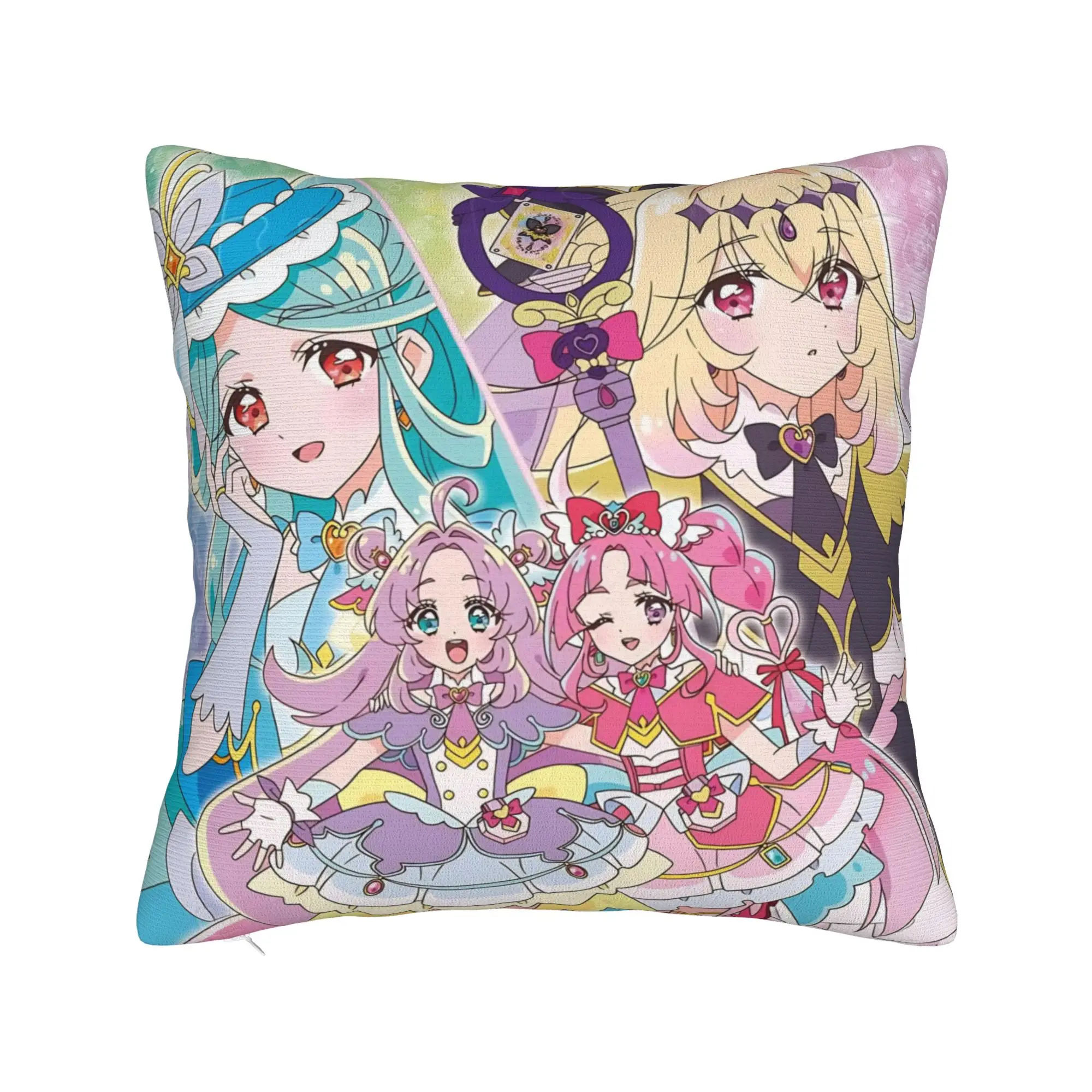 Soaring Sky Pretty Cure Pillowcase Stuff Soft Cushion Cover Decorative  Pillow Case Cover Home Multi-Size