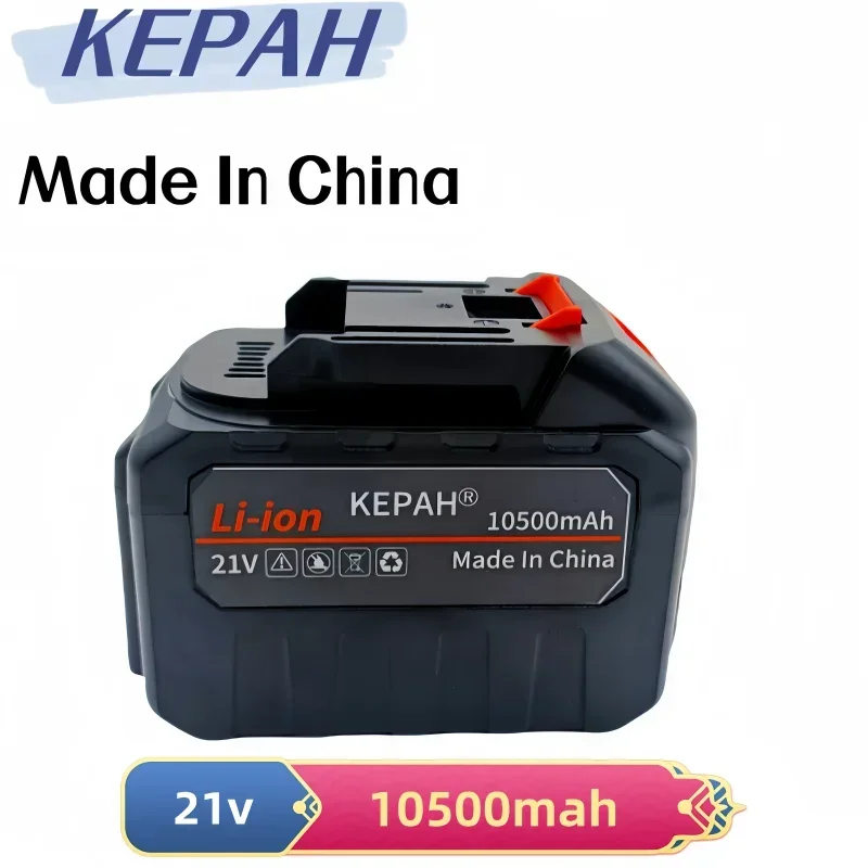 21V 18650 lithium battery can charge 10500mAh battery with high current and high discharge. Charger.