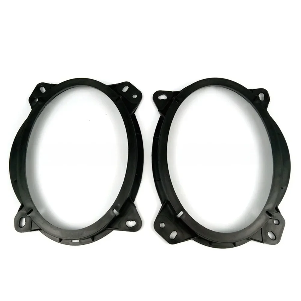 Rear Deck Speaker Replacement Material ABS Rear Speaker Adapter Trunk Mount Plate Protects Audio Components OEM Compatible Part