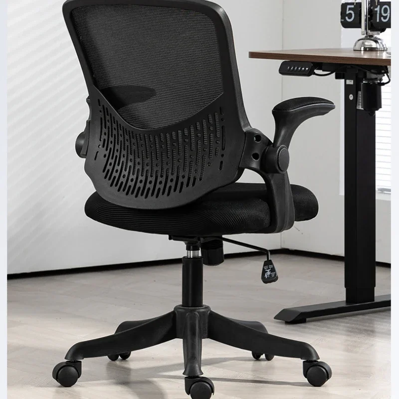 Grey Gaming Office Chair Ergonomic Tilt & Lock Design Mesh Swivel Rolling Desk Chair Height Adjustable Armchair Office