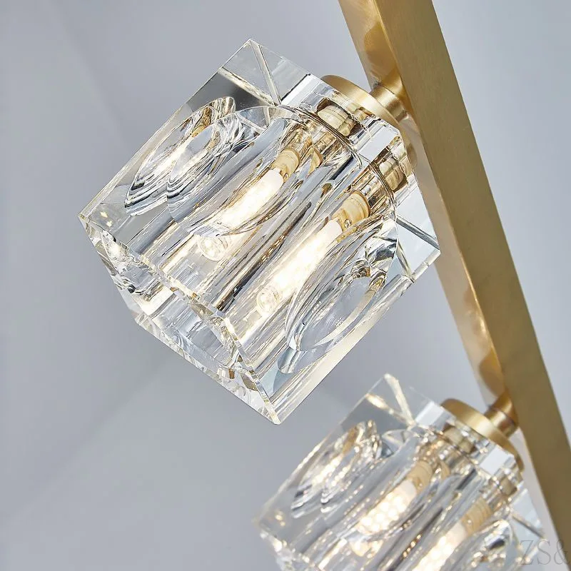 Imagem -06 - Modern Crystal Led Chandelier For Living Room Minimalista Pendant Lights Sala de Jantar Loft Decoração Home