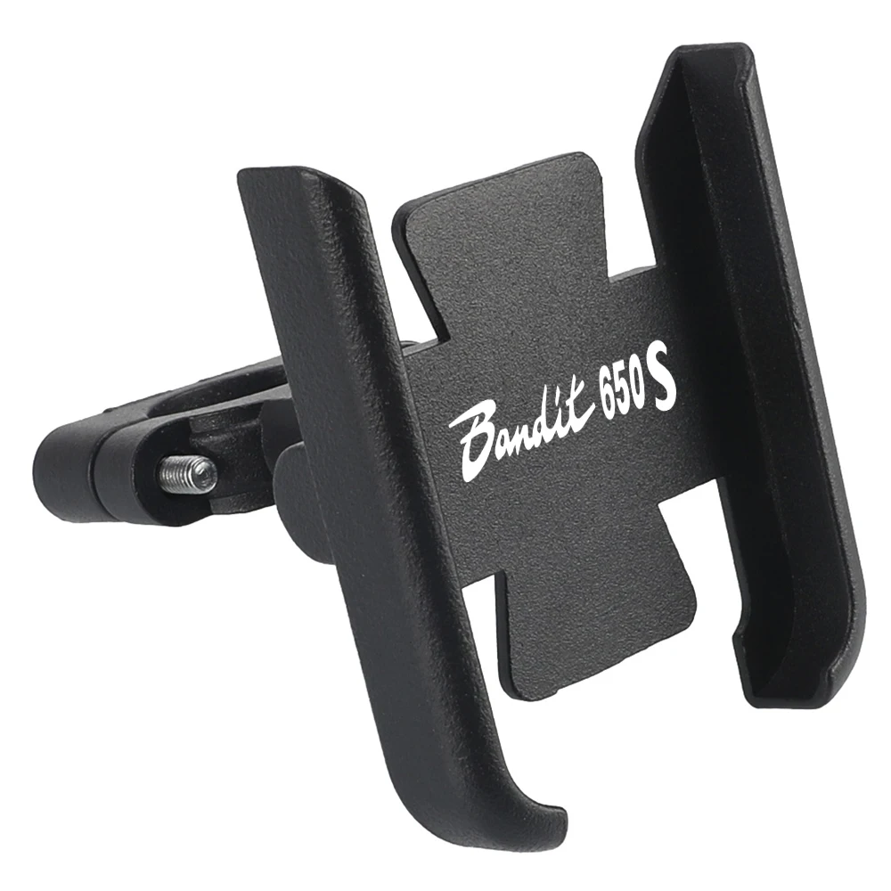 Motorcycle Accessories CNC Aluminum Handlebar Mobile Phone Holder GPS Stand Bracket For SUZUKI BANDIT650S BANDIT 650S 650 S 2015