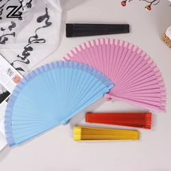 Vintage Folding Fan Hand Fans for Women Dance Fan Wooden Fold Fan Dancing Hand Fans Wedding Gift for Guests Party Decorations