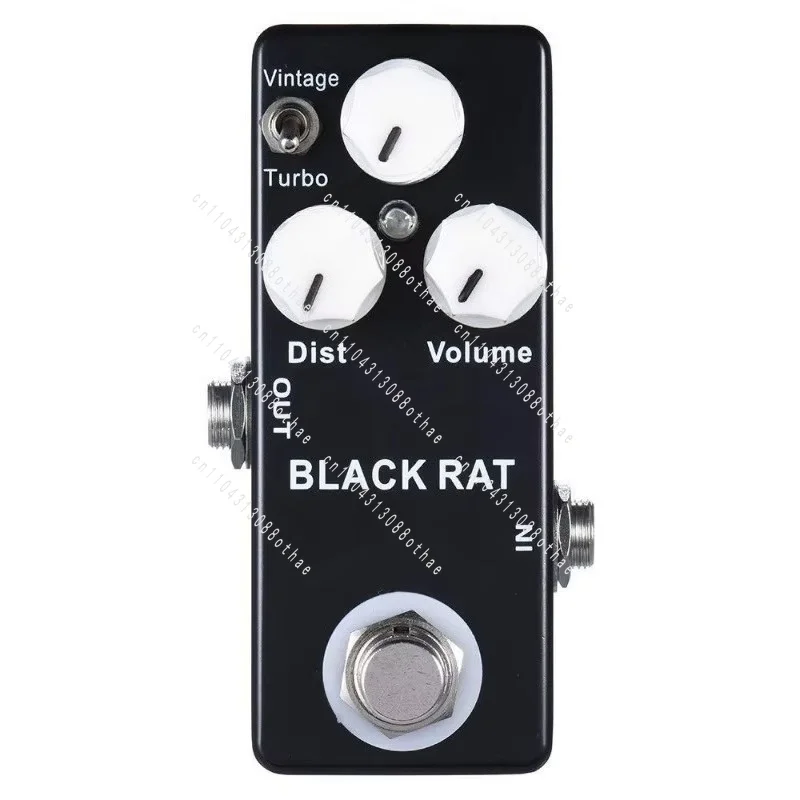 Bass Station Multi Effects Pedal Built-in Bass Preamp Overdrive Compressor Turbo Tuner for Bass Guitar