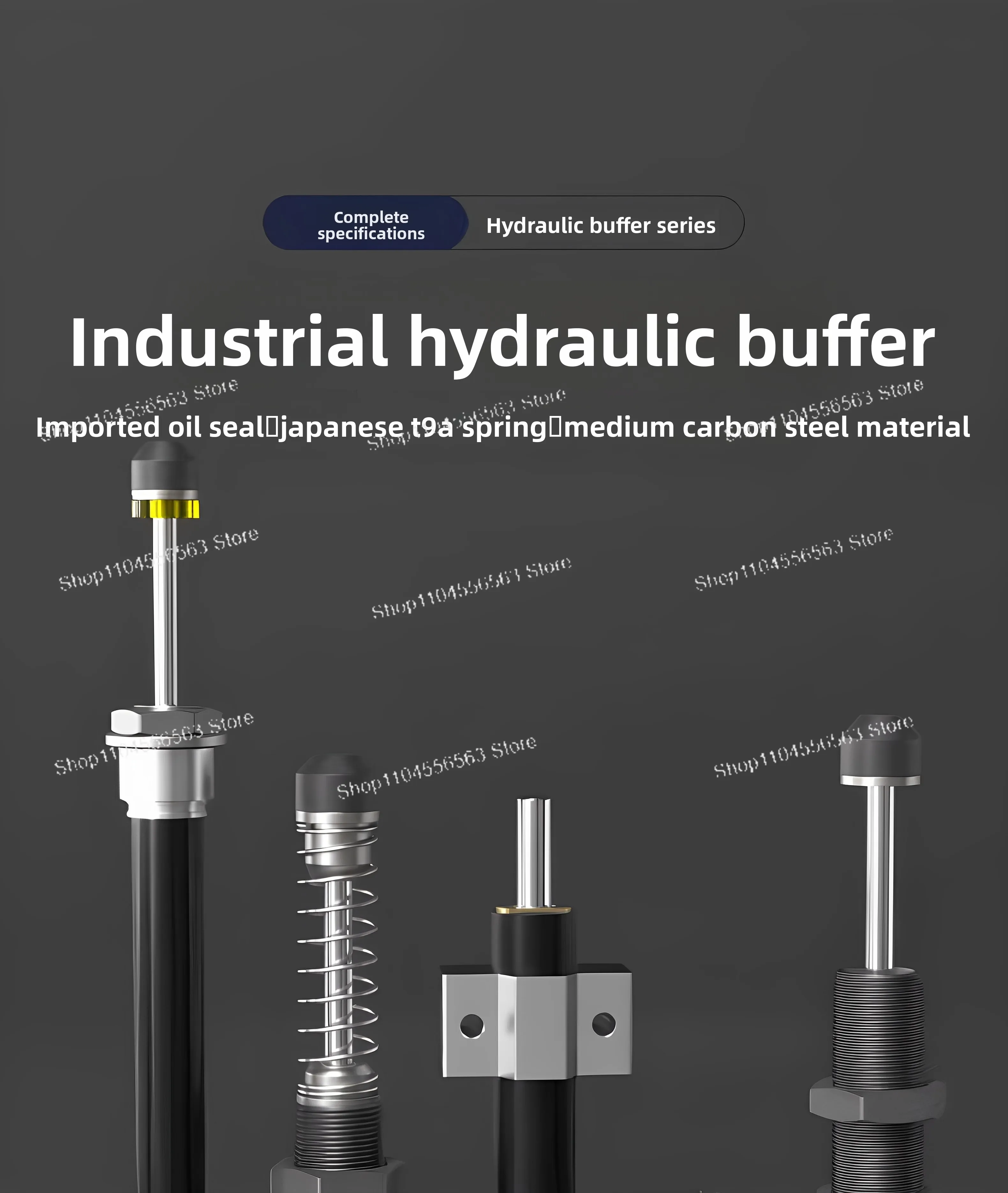 AC0806 Hydraulic Oil Buffer Damping Adjustable Manipulator Shock Absorber ACA1007/1210/AD1416
