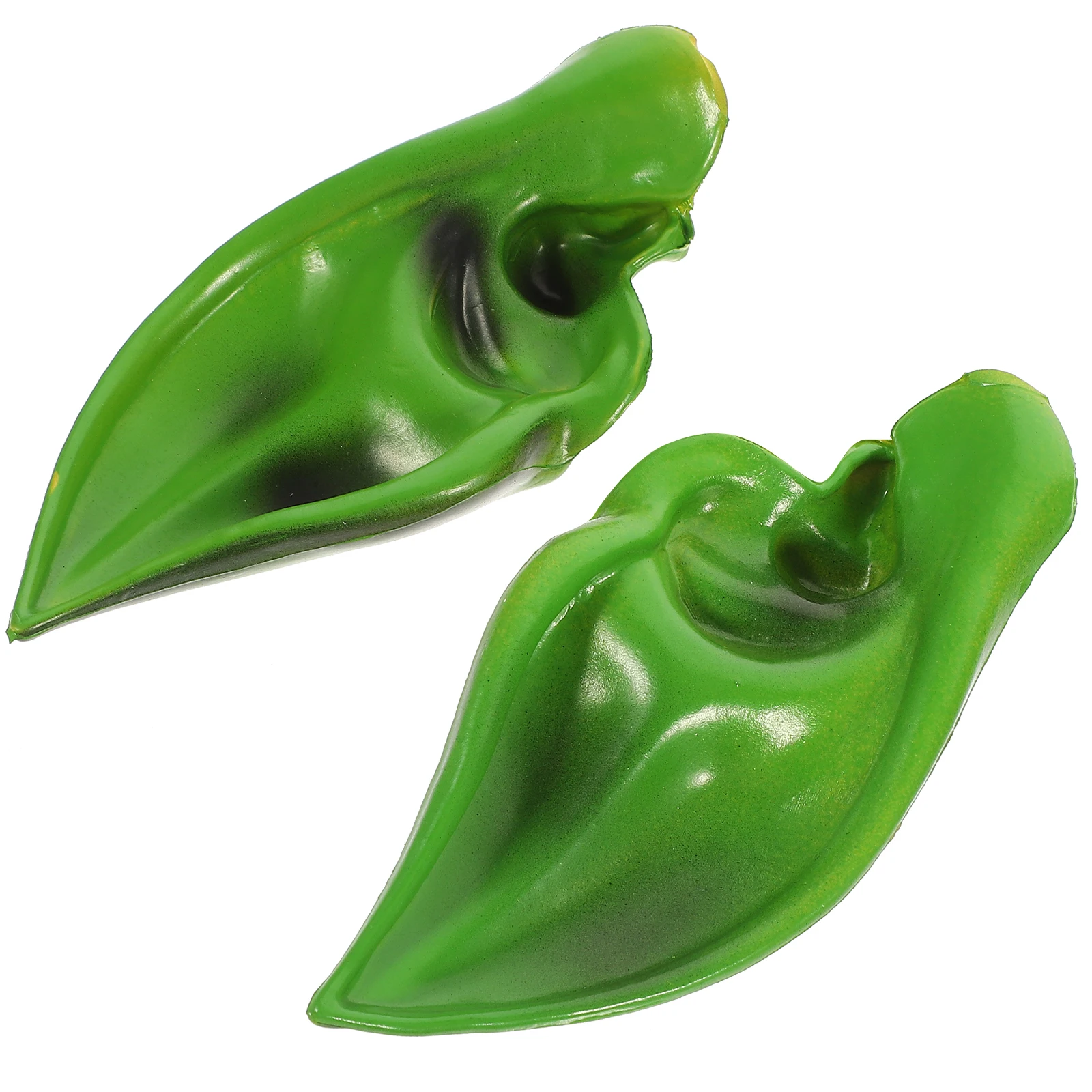 

Colorful Elf Ears Green Fairy Costume Accessories Halloween Masquerade Carnival Props Fits Most Skin Types Cosplay Elf Ears
