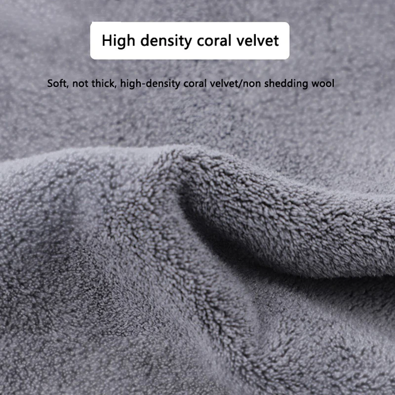 New Car Suede Double Sided Microfiber Cleaning Towel Wash Towels For Maserati Logo Mc20 Ghibli Levante Quattroporte Accessories