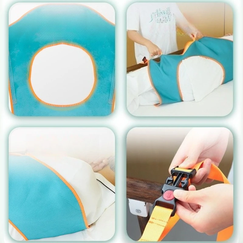 طريح الفراش المسنين الوجه وسادة المساعدة لوازم التمريض المرضى المشحولة الجانب تحمل المسنين طويلة الكذب الرعاية حشوة وسادة #2