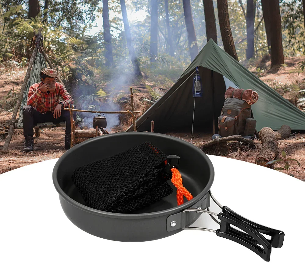 Outdoor Picnic Set Frying Pan  DS-300  Single Frying Pan Portable Extra Light